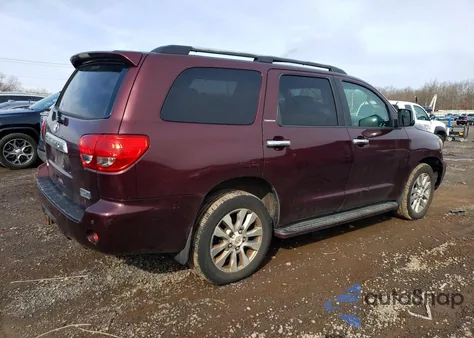 2008 Toyota Sequoia Limited z USA, uszkodzony, nr VIN 5TDBY68A48S005275